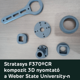 Stratasys F370CR kompozit 3D nyomtató a Weber State University-n