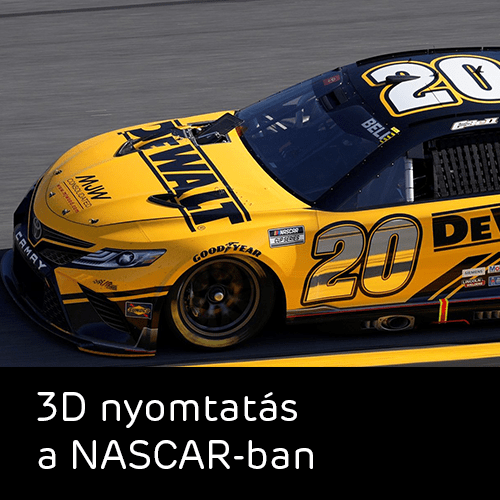 3D nyomtatás a NASCAR autóversenyeken