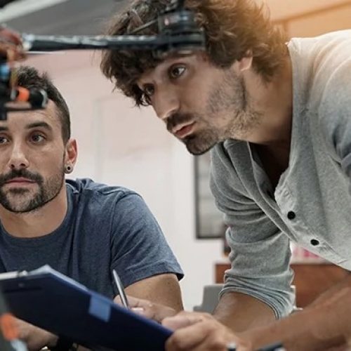 men-working-on-a-3d-printed-model
